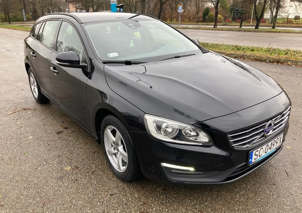 Volvo V60 cena 43900 przebieg: 236277, rok produkcji 2015 z Częstochowa małe 154